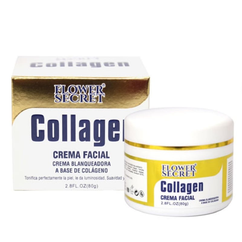 Crema Facial Colageno Blanqueadora